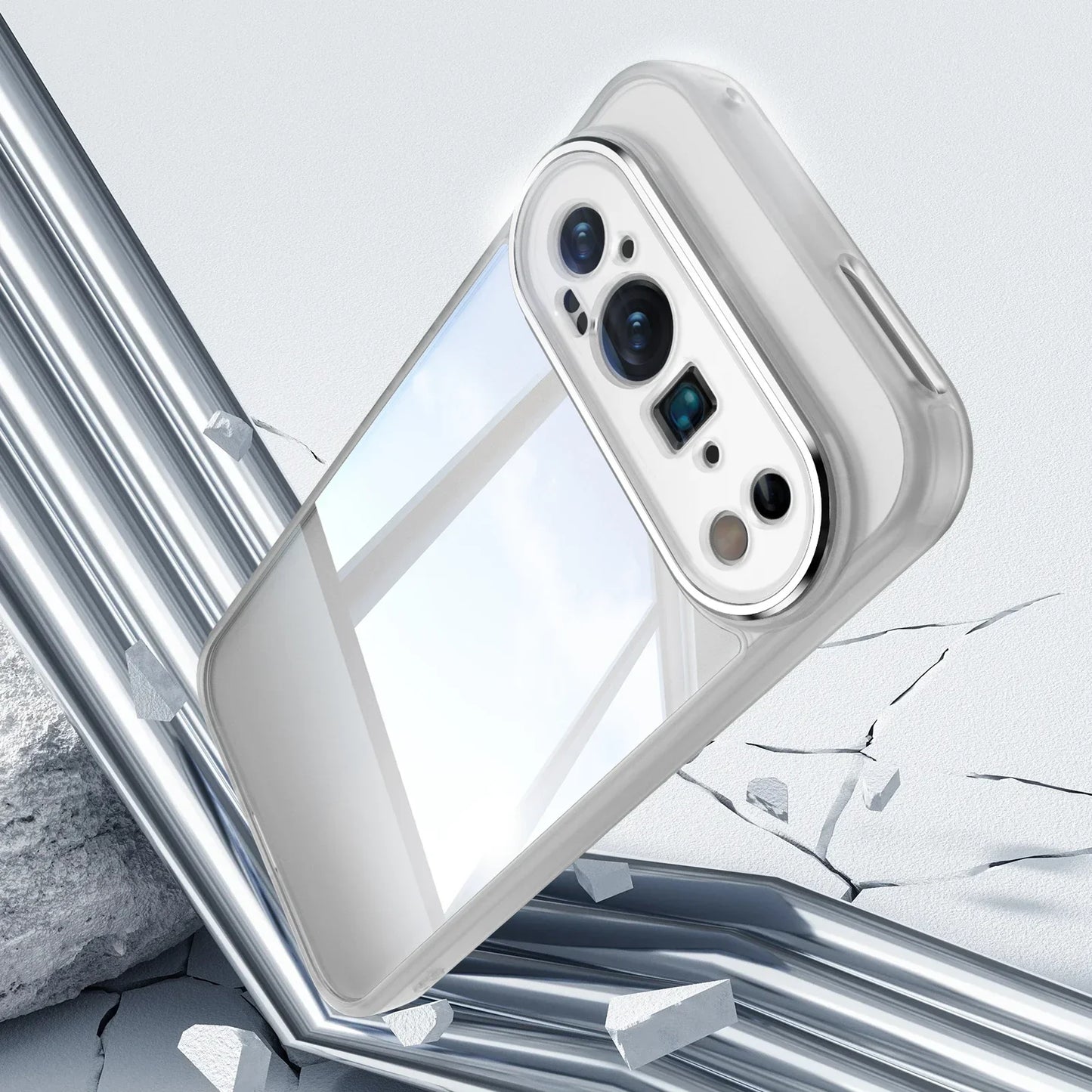 Shockproof Clear Case For Google Pixel 9 Series - FonKayz