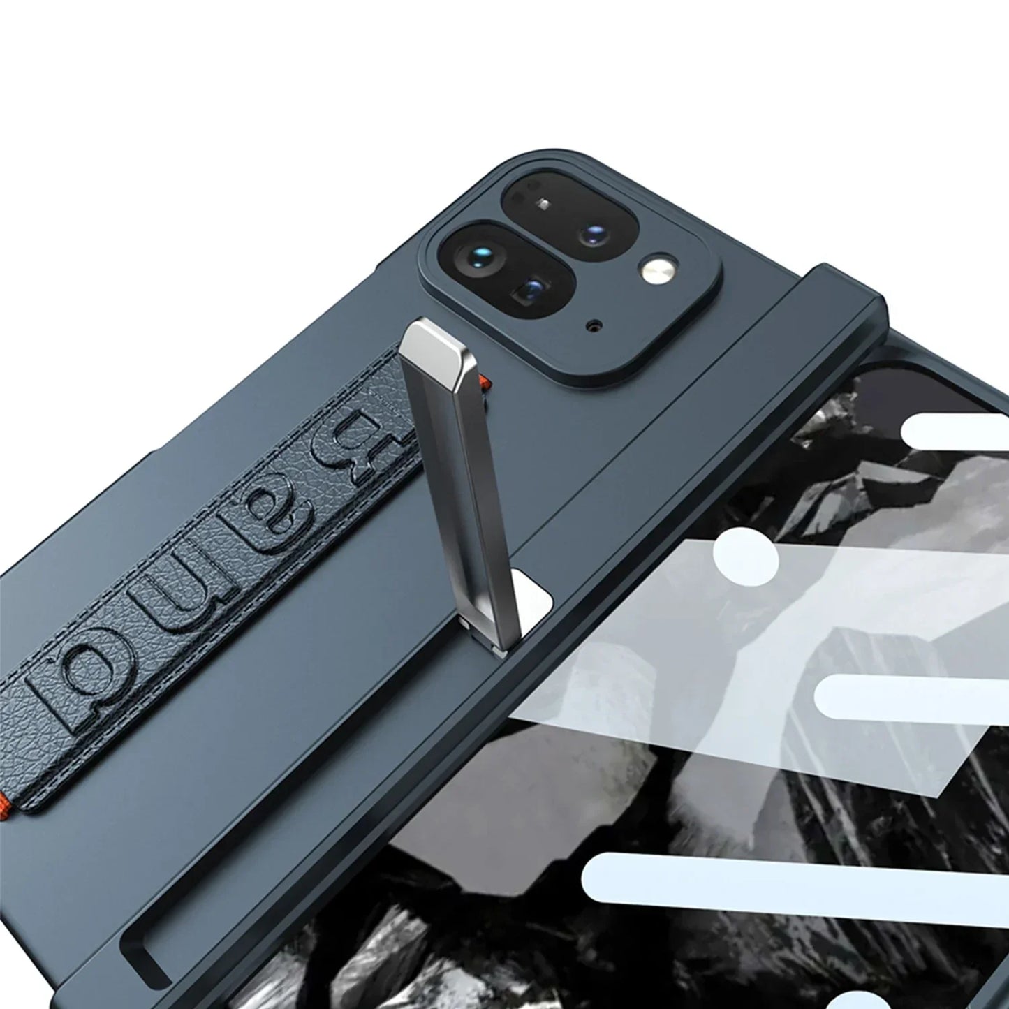 Shockproof Case with Band For Google Pixel 9 Pro Fold - FonKayz