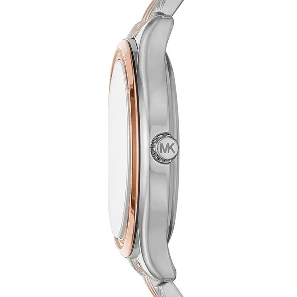 MK7077 Women’s Mindy Three-Hand Two-Tone Stainless Steel