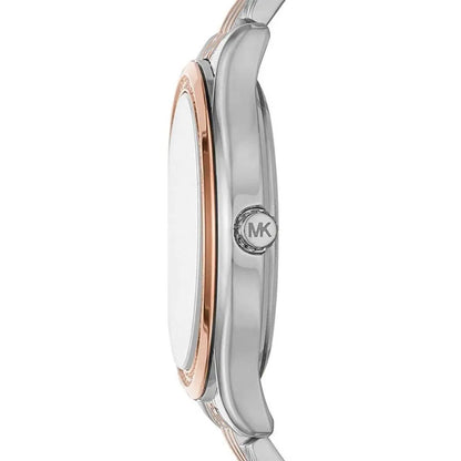 MK7077 Women’s Mindy Three-Hand Two-Tone Stainless Steel