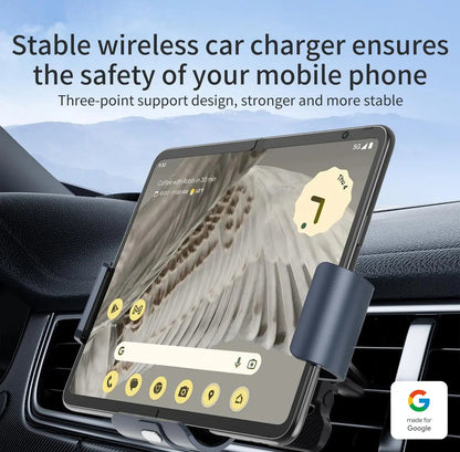 Fast Wireless Car Charger Mount for Google Pixel Fold - FonKayz
