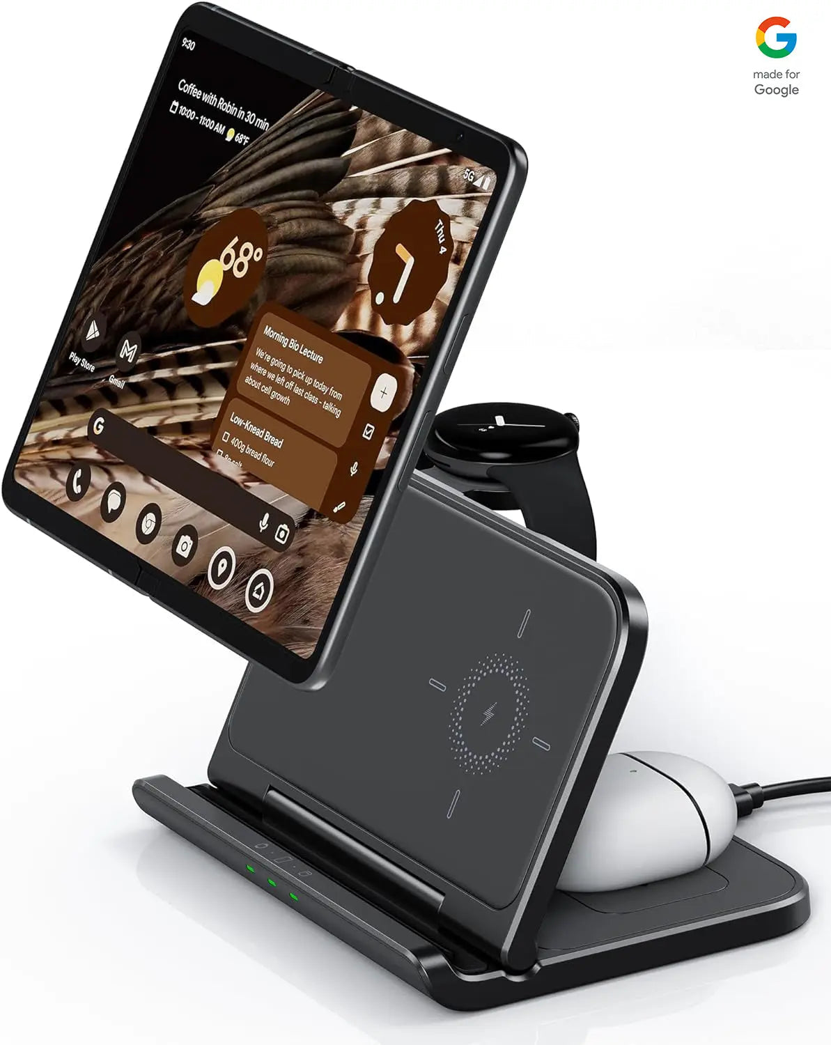 3 In 1 Fast Wireless Charger for Google Pixel Fold - FonKayz