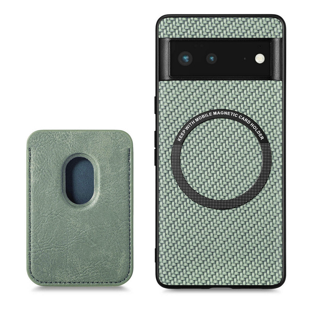 Luxury 2-in-1 Detachable Leather Wallet Case for Google Pixel Series - Magnetic Card Holder Back Cover - FonKayz