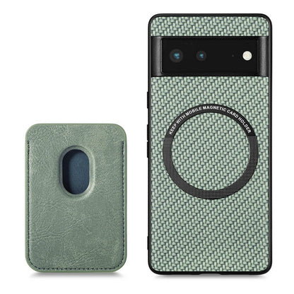 Luxury 2-in-1 Detachable Leather Wallet Case for Google Pixel Series - Magnetic Card Holder Back Cover - FonKayz