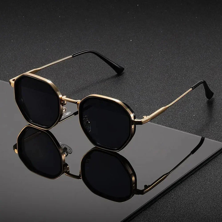 Icon Sunglasses – Sleek Metal Frame with Tinted Lenses