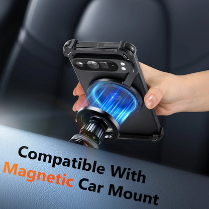 Minimalist Frameless Magsafe Magnetic Kickstand Holder Z Shape Case - FonKayz
