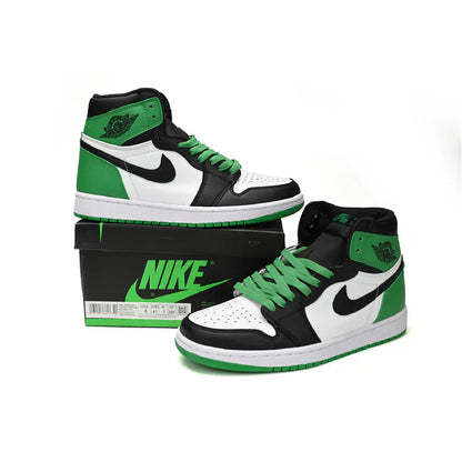 SkyLine Court High – Lucky Green Heritage Leather Sneaker