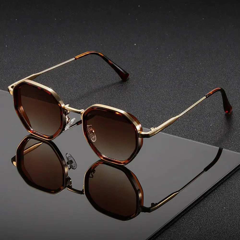 Icon Sunglasses – Sleek Metal Frame with Tinted Lenses