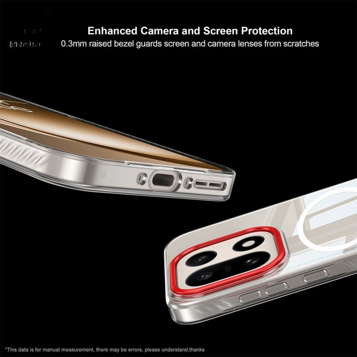 OnePlus 15 MagSafe Crystal Clear Case