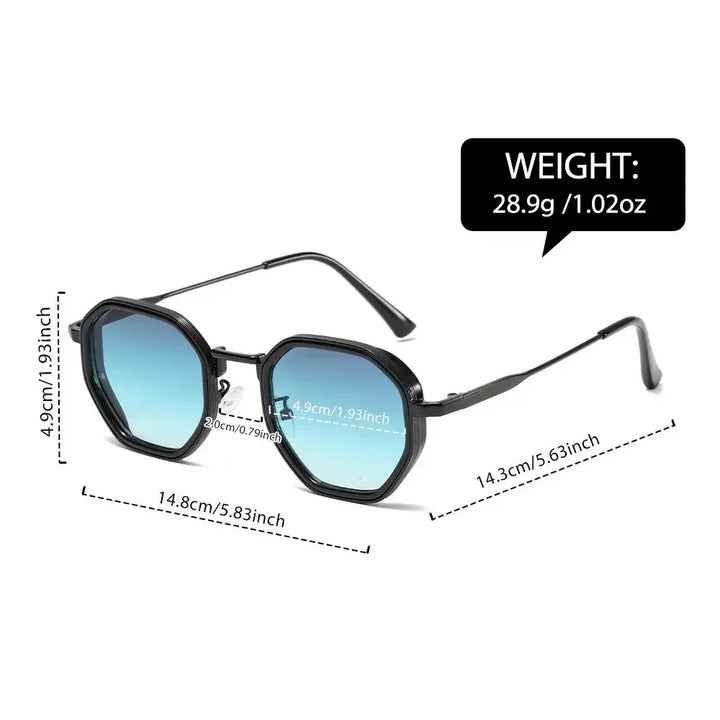 Icon Sunglasses – Sleek Metal Frame with Tinted Lenses