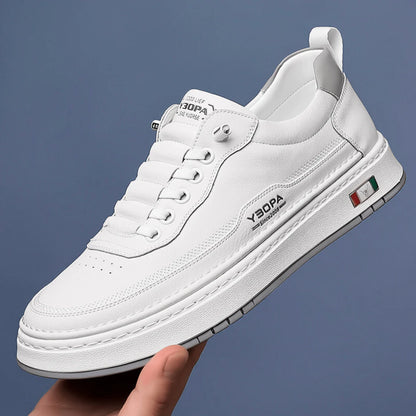 Casual Low-Top Sneaker – Cushioned Lace-Up Platform Sole