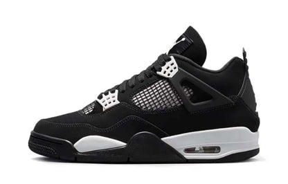 J4 Thunder White | Black & White Court Style