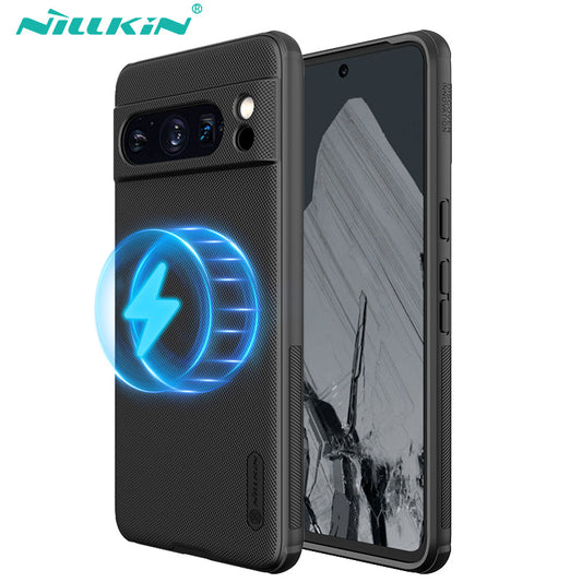 NILLKIN Super Frosted Shield Pro MagSafe Case for Google Pixel 9 Pro - Magnetic Wireless Charging Cover - FonKayz