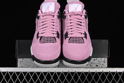 AeroVantage OrchidWave-4 Retro Suede Sneaker | Pink Women’s Court Style