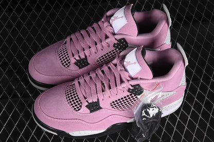 AeroVantage OrchidWave-4 Retro Suede Sneaker | Pink Women’s Court Style