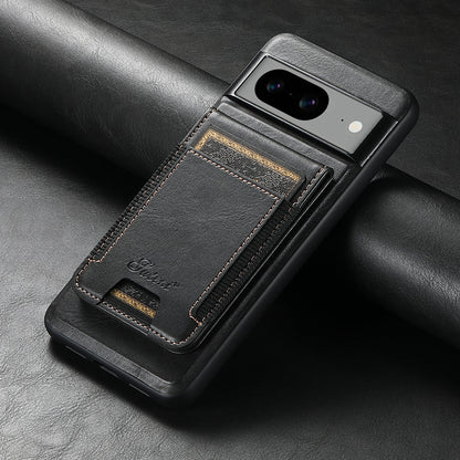 MagSafe Leather Wallet Holder Case for Google Pixel Series - Premium Cover for Pixel 9 Pro, 8, 7, 6A, and More - FonKayz