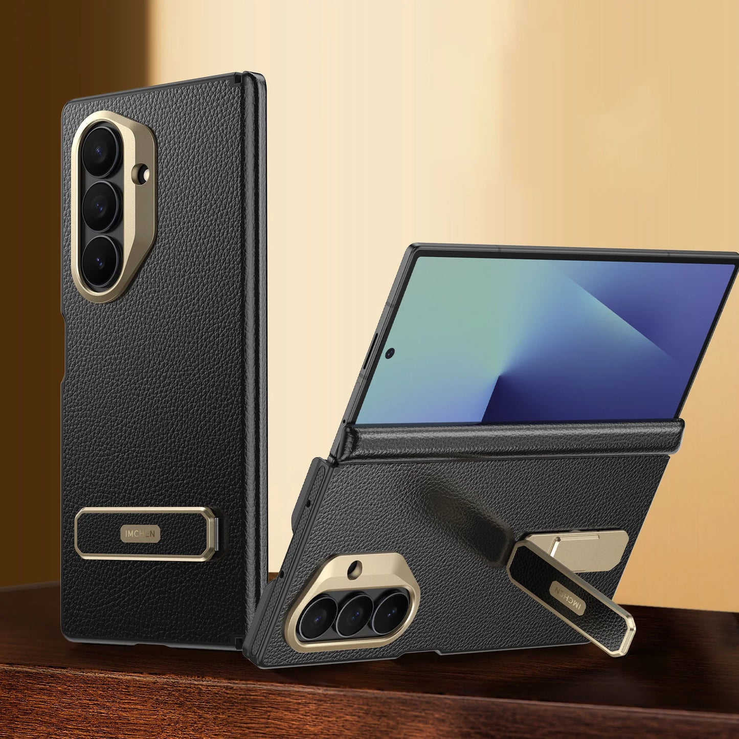 LuxFold™ – Galaxy Z Fold 7 Leather Edition