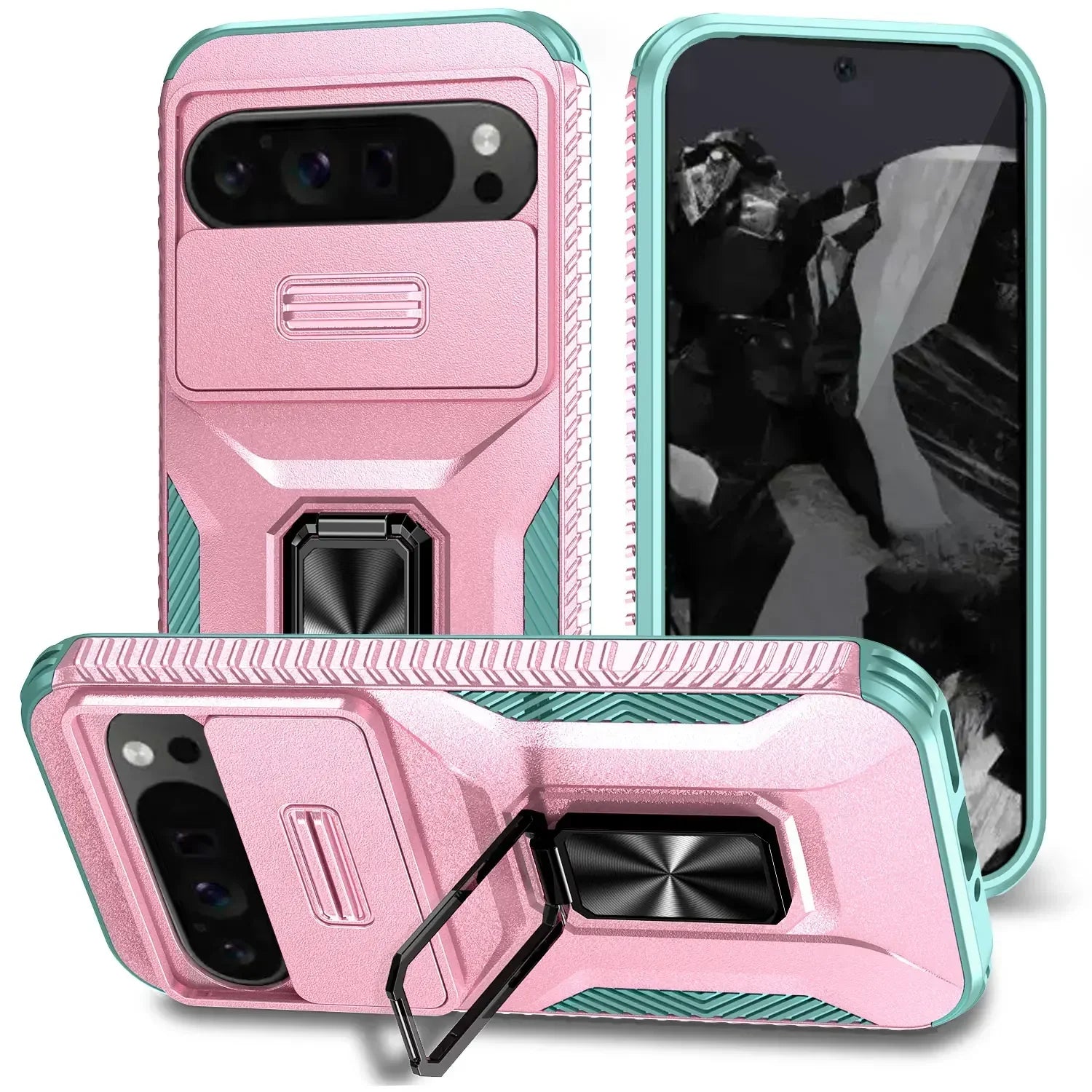 Slide Camera Protection Case For Google Pixel 9 Series - FonKayz