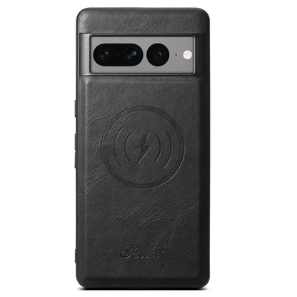 Magnetic Leather Case with Wallet For Google Pixel Series - FonKayz