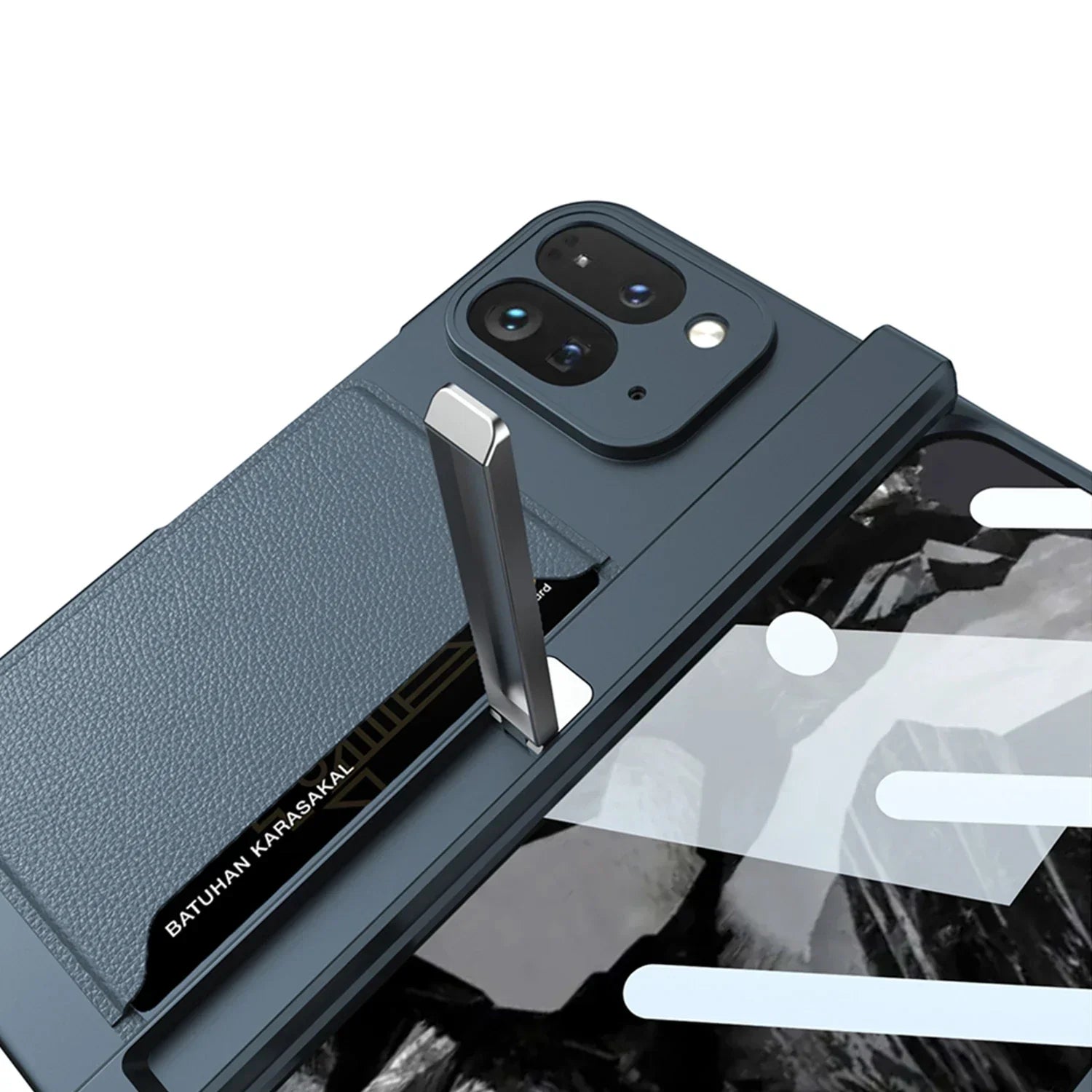 Full Protection Case with Card Holder For Google Pixel 9 Pro Fold - FonKayz
