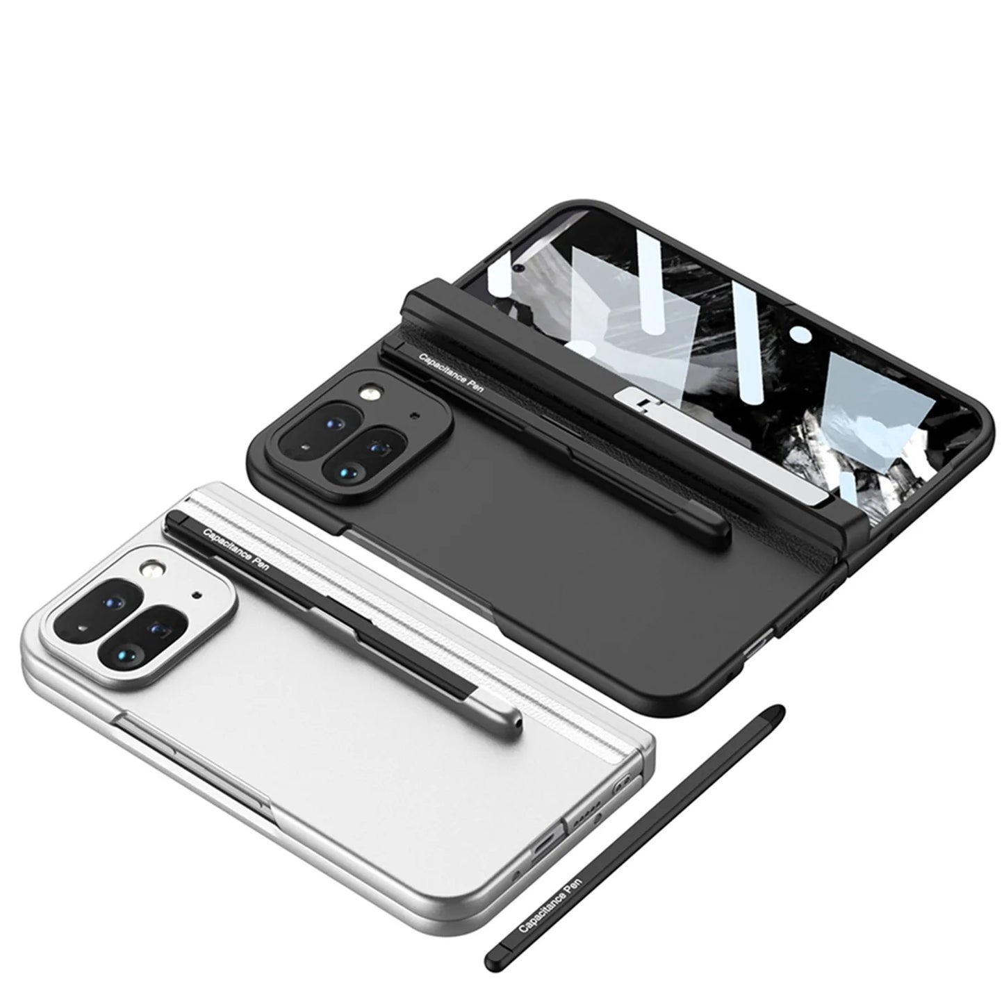 Full Protection Case with Pen Holder for Google Pixel 9 Pro Fold - FonKayz
