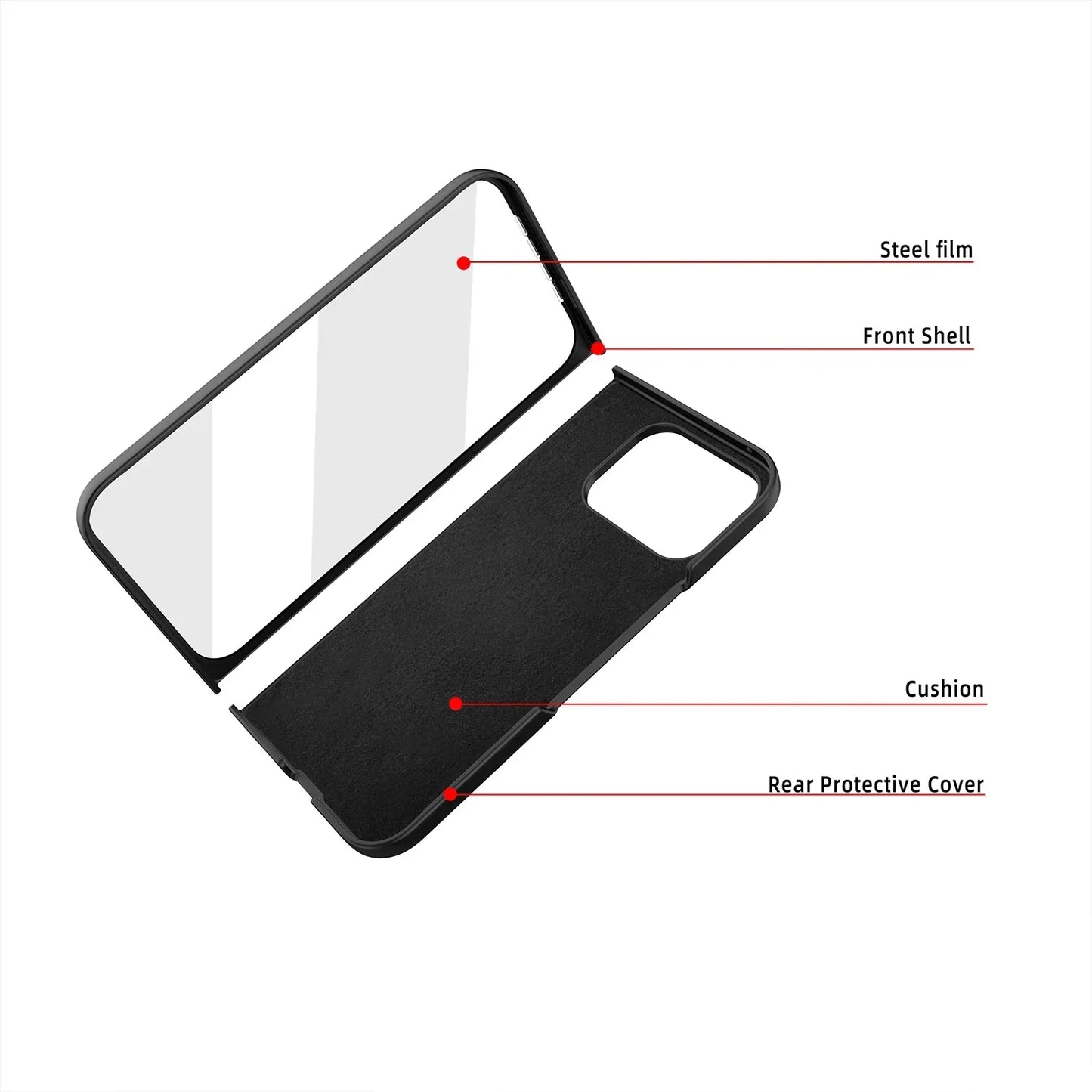 Shockproof Case with Screen Protection For Google Pixel 9Pro Fold - FonKayz