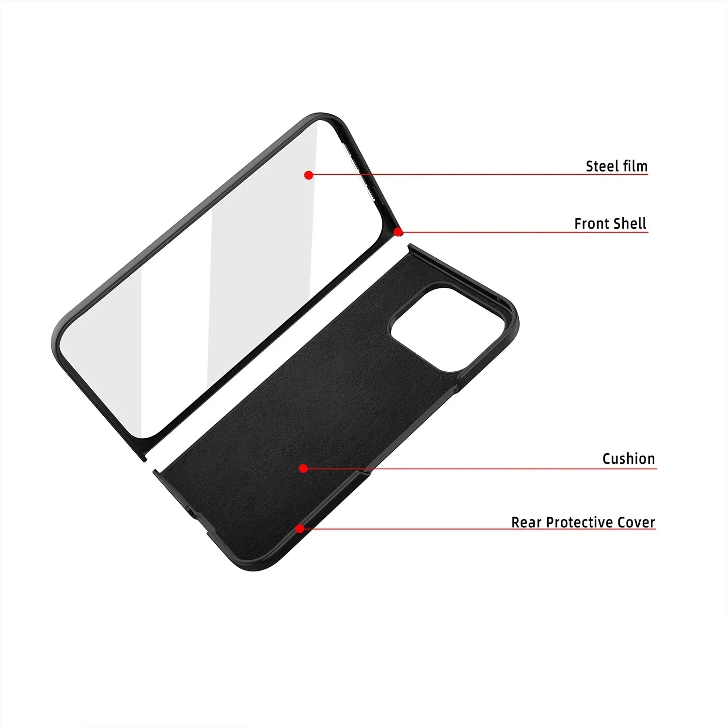 Shockproof Case with Screen Protection For Google Pixel 9Pro Fold - FonKayz