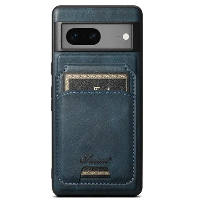 Magnetic Leather Case with Wallet For Google Pixel Series - FonKayz