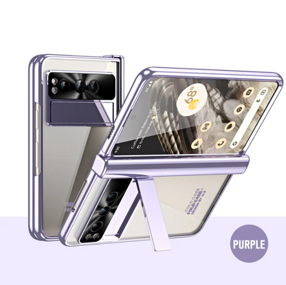 Google Pixel Fold Case - Anti-Drop All-Inclusive Protection with Double Pen Slot, Hinge & Screen Protector - FonKayz