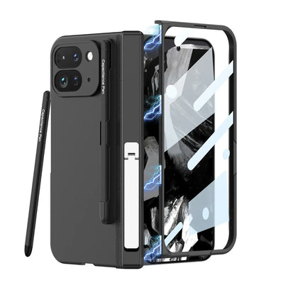 Full Protection Case with Pen Holder for Google Pixel 9 Pro Fold - FonKayz