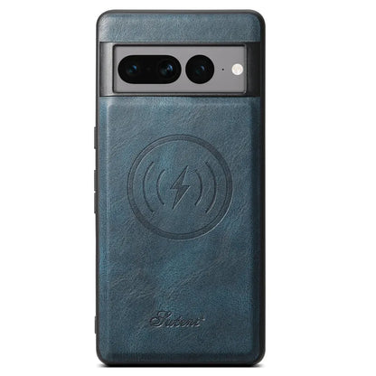 Magnetic Leather Case with Wallet For Google Pixel Series - FonKayz