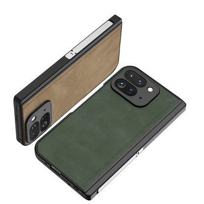 Leather Case with Stand For Google Pixel 9 Pro Fold - FonKayz