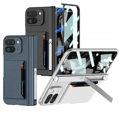 Full Protection Case with Card Holder For Google Pixel 9 Pro Fold - FonKayz