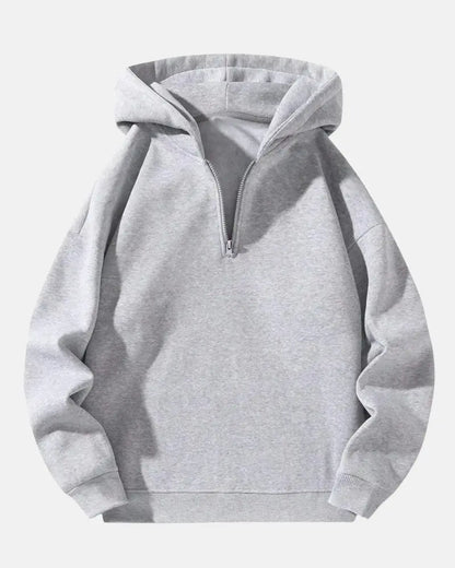 Quarter-Zip Lounge Set – Soft Hoodie & Joggers for Casual Comfort