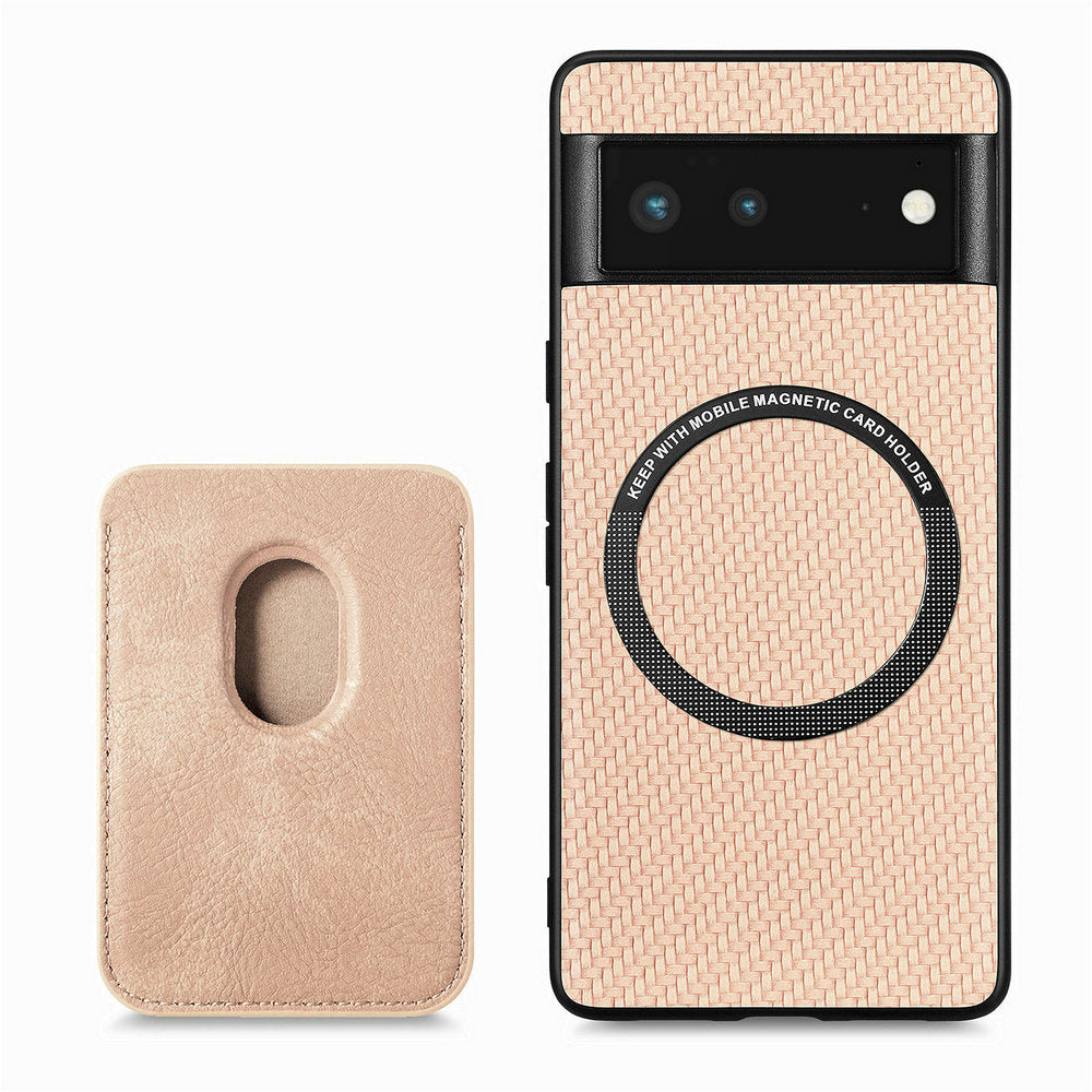 Luxury 2-in-1 Detachable Leather Wallet Case for Google Pixel Series - Magnetic Card Holder Back Cover - FonKayz
