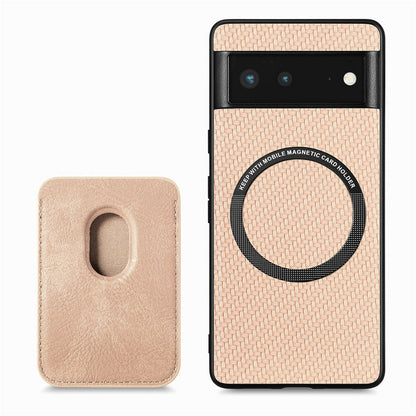 Luxury 2-in-1 Detachable Leather Wallet Case for Google Pixel Series - Magnetic Card Holder Back Cover - FonKayz