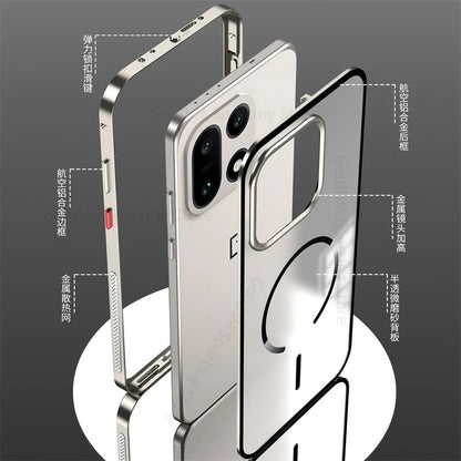 OnePlus 15 MagSafe Tempered Glass Case