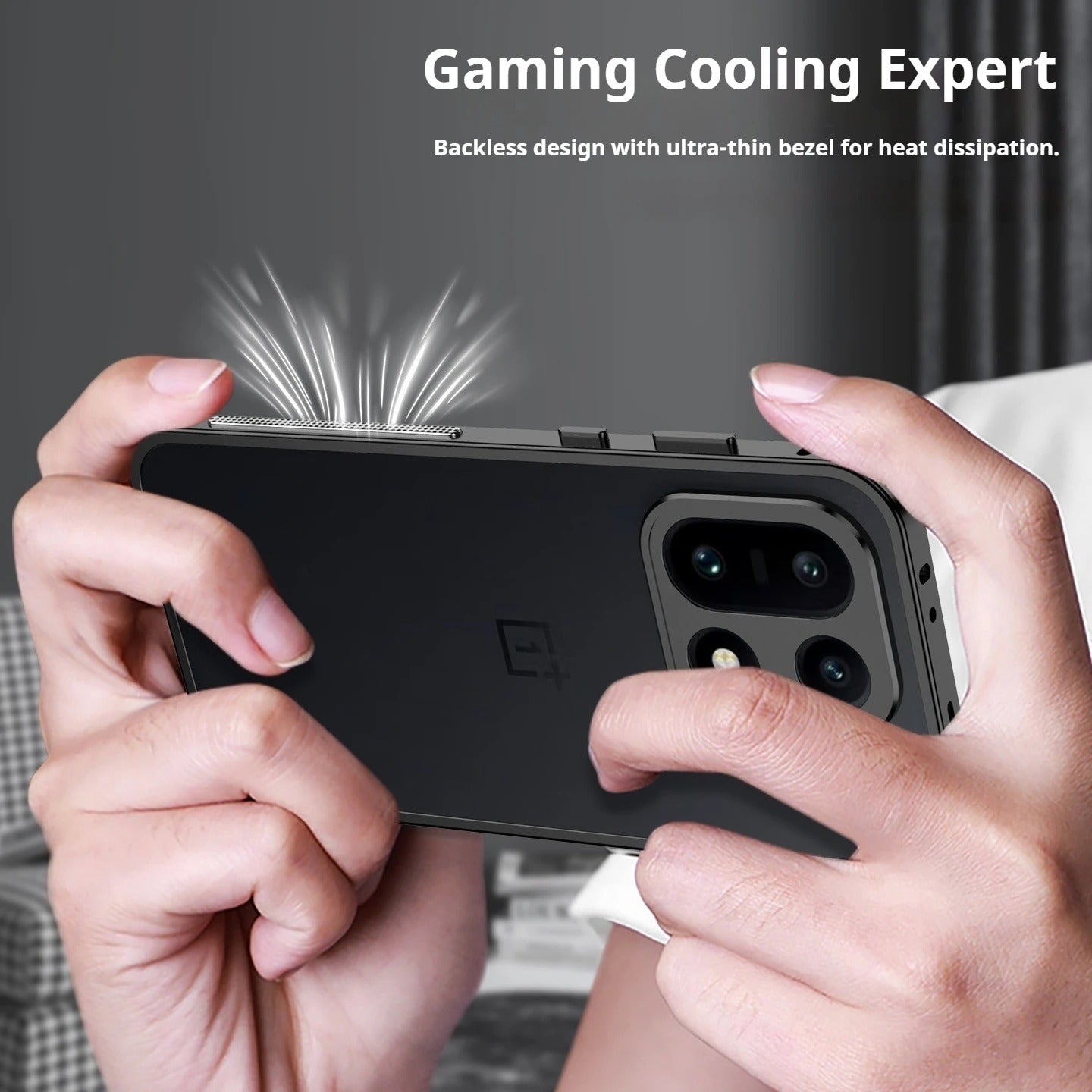 OnePlus 15 Metal Heat Dissipation Frame Case