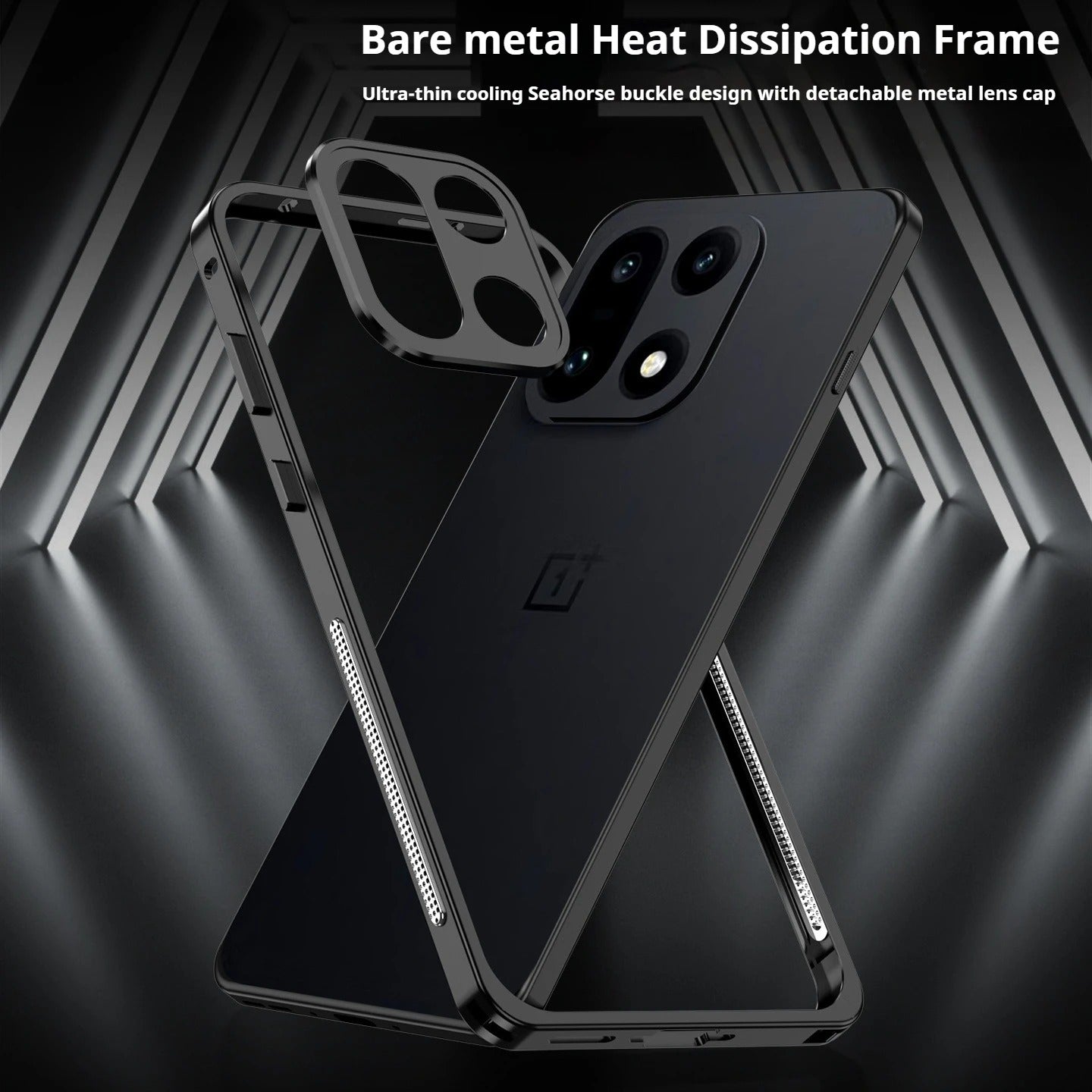 OnePlus 15 Metal Heat Dissipation Frame Case