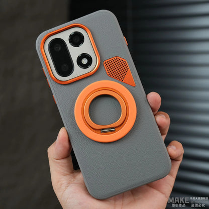 OnePlus 15 MagSafe Matte Leather Case