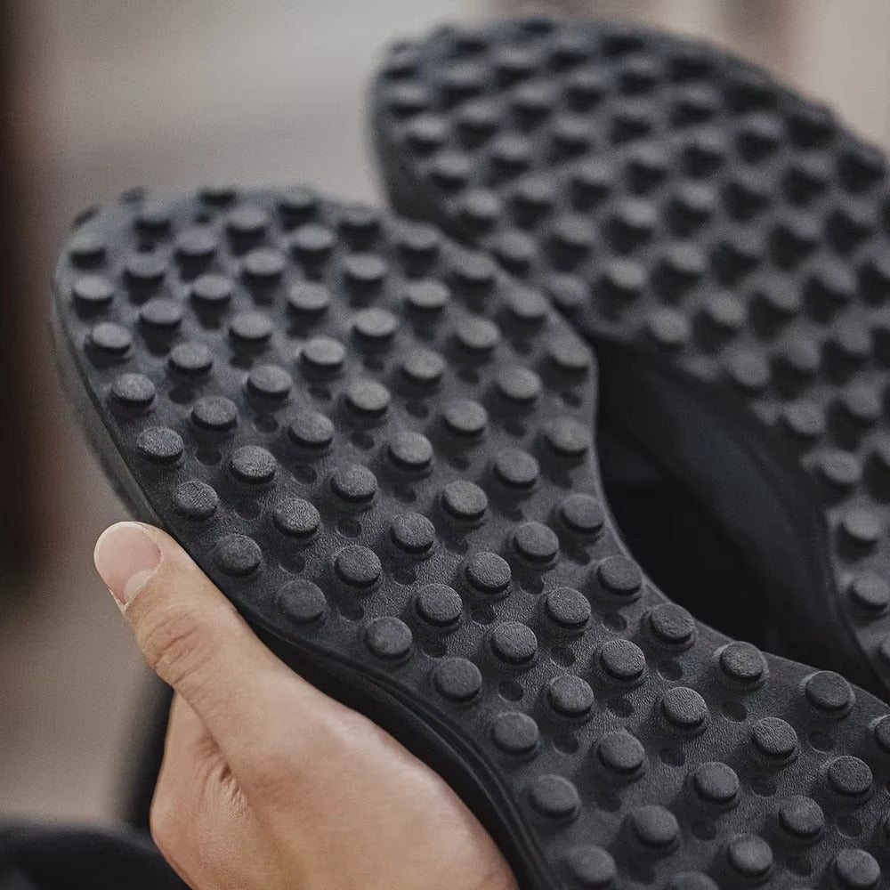 Nordflare™ Retro Trail-Runner Patchwork Suede Sneakers