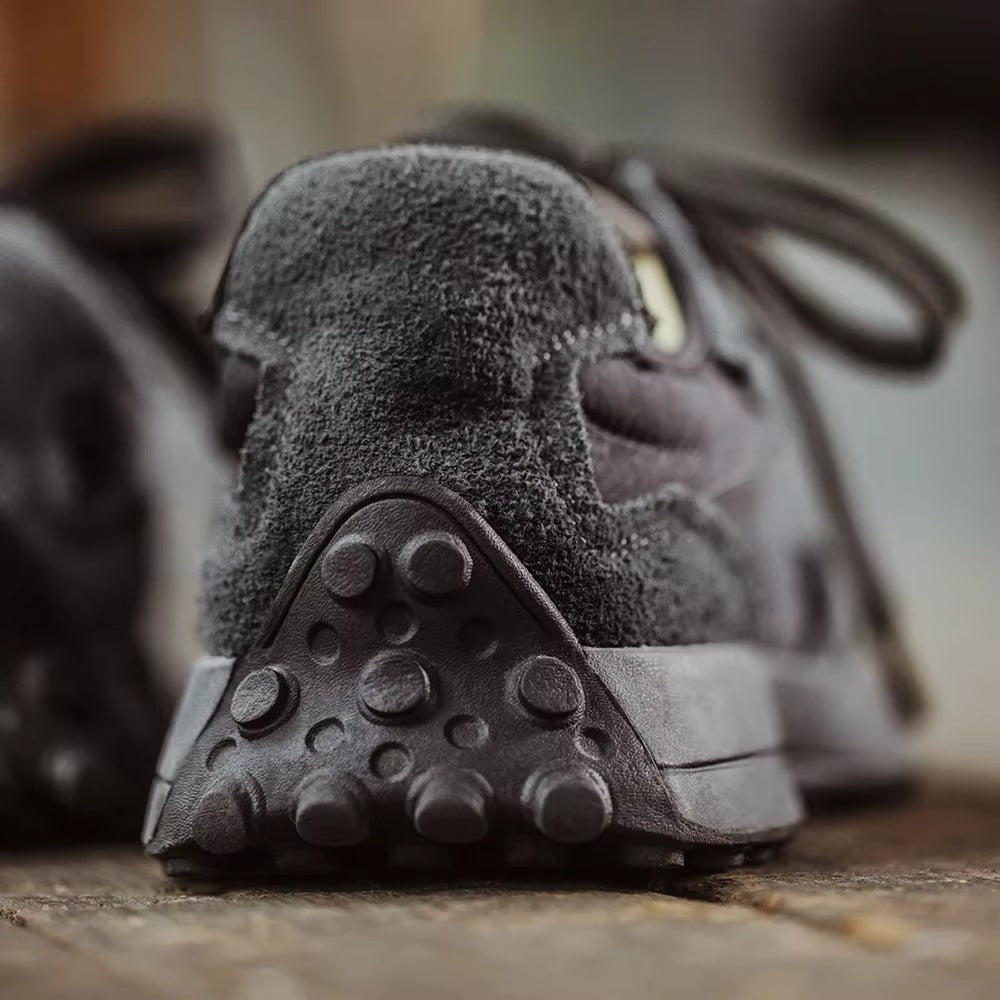 Nordflare™ Retro Trail-Runner Patchwork Suede Sneakers