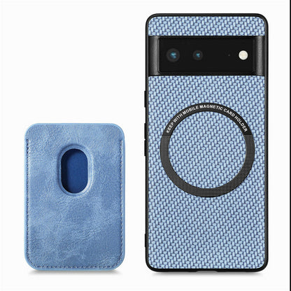 Luxury 2-in-1 Detachable Leather Wallet Case for Google Pixel Series - Magnetic Card Holder Back Cover - FonKayz