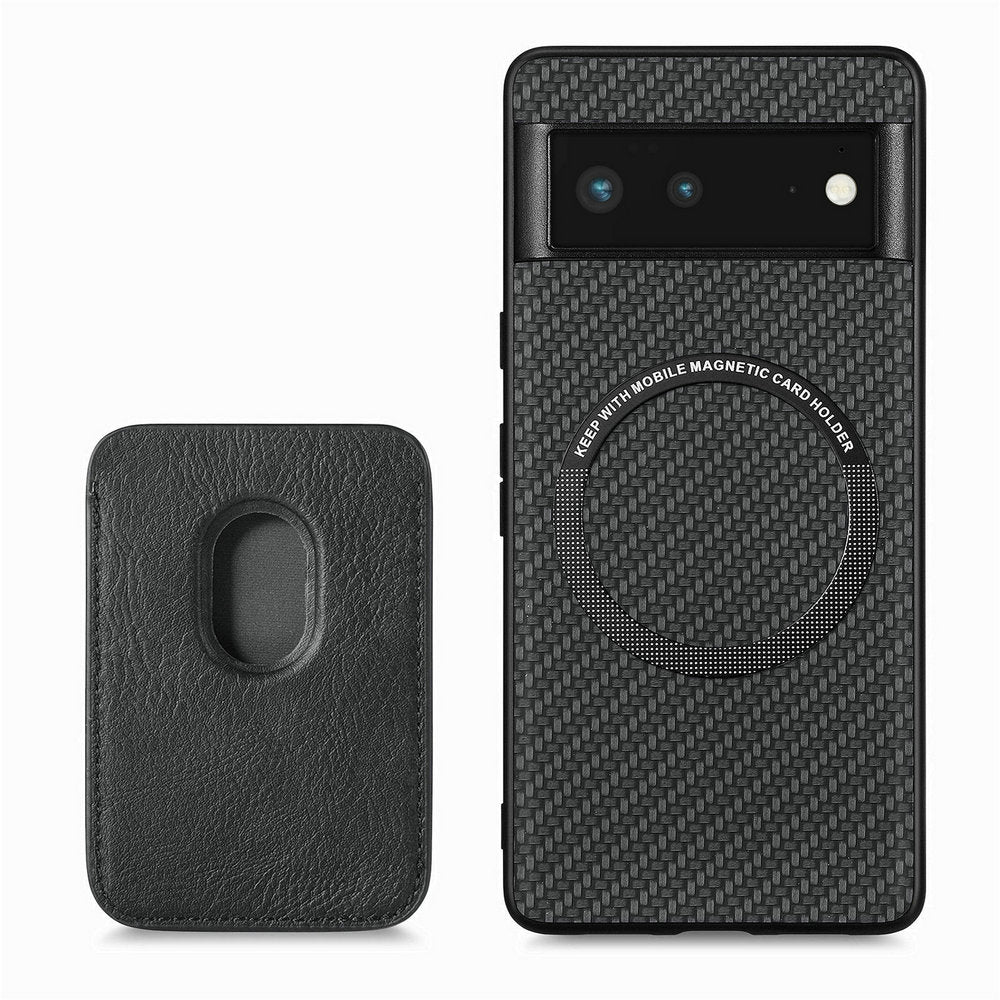 Luxury 2-in-1 Detachable Leather Wallet Case for Google Pixel Series - Magnetic Card Holder Back Cover - FonKayz