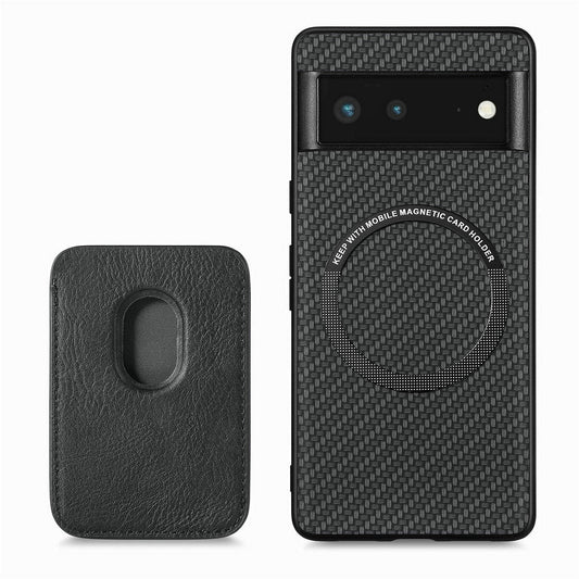 Luxury 2-in-1 Detachable Leather Wallet Case for Google Pixel Series - Magnetic Card Holder Back Cover - FonKayz