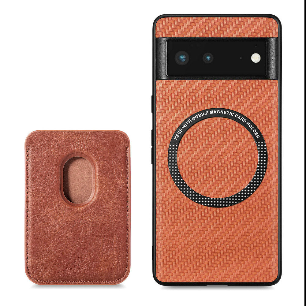 Luxury 2-in-1 Detachable Leather Wallet Case for Google Pixel Series - Magnetic Card Holder Back Cover - FonKayz